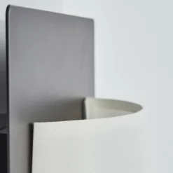 Lampes En Tissu-hofstein Applique murale Beaverton LED Noir, 1 lumière