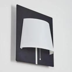 Lampes En Tissu-hofstein Applique murale Beaverton LED Noir, 1 lumière