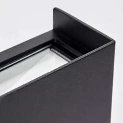 hofstein Applique murale Benin LED Noir, 1 lumière