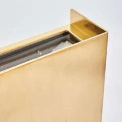 hofstein Applique murale Benin LED Laiton, 2 lumières