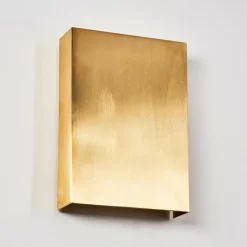 hofstein Applique murale Benin LED Laiton, 2 lumières