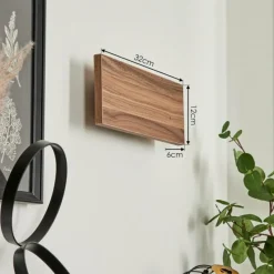 Luminaires Scandinaves-hofstein Applique murale Blandford LED Gris, Écru, 6 lumières