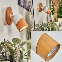 Luminaires Scandinaves-hofstein Applique murale Blondo Blanc, 1 lumière