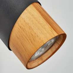 Luminaires Scandinaves-hofstein Applique murale Blondo Écru, Noir, 1 lumière