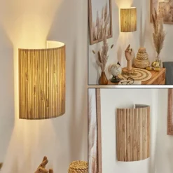 Luminaires Scandinaves-hofstein Applique murale Bongal Noir, 1 lumière