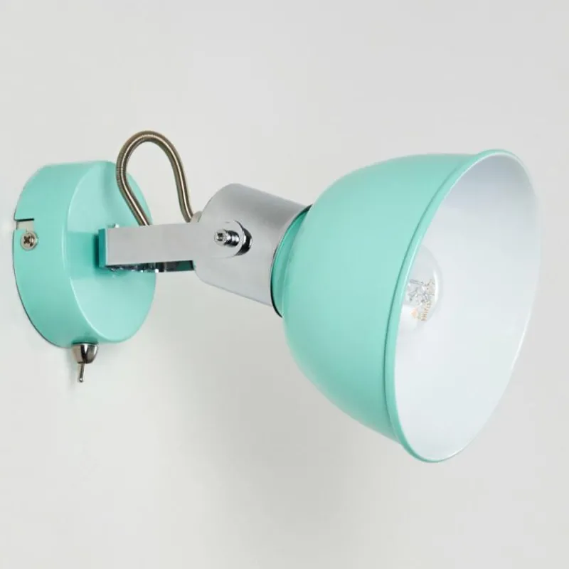 hofstein Applique murale Borik Turquoise, 1 lumière