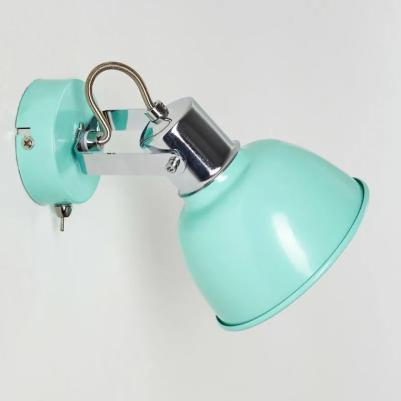 hofstein Applique murale Borik Turquoise, 1 lumière