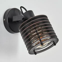 Luminaires Scandinaves-hofstein Applique murale Boula Noir, 1 lumière