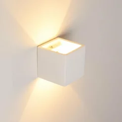 hofstein Applique murale Braslo Blanc, 1 lumière