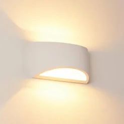 hofstein Applique murale Braslo Blanc, 1 lumière