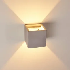 hofstein Applique murale Braslo Gris, 1 lumière