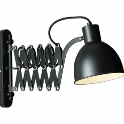 Lampes Industrielles-Luminaires Brilliant Applique murale Brilliant Sandra Noir, 1 lumière