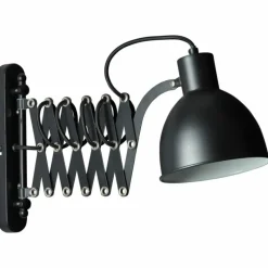 Lampes Industrielles-Luminaires Brilliant Applique murale Brilliant Sandra Noir, 1 lumière