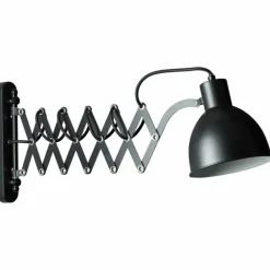 Lampes Industrielles-Luminaires Brilliant Applique murale Brilliant Sandra Noir, 1 lumière