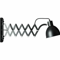 Lampes Industrielles-Luminaires Brilliant Applique murale Brilliant Sandra Noir, 1 lumière