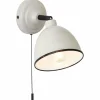 Lampes Vintages & Rétros-Luminaires Brilliant Applique murale Brilliant Telio Gris, 1 lumière
