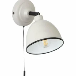Lampes Vintages & Rétros-Luminaires Brilliant Applique murale Brilliant Telio Gris, 1 lumière
