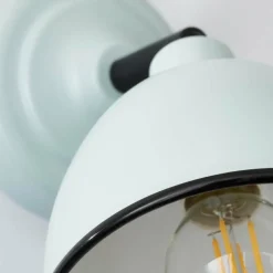 Lampes Vintages & Rétros-Luminaires Brilliant Applique murale Brilliant Telio Bleu, 1 lumière