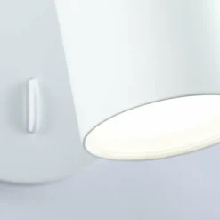 Luminaires Brilliant Applique murale Brilliant Soeren LED Blanc, 1 lumière* Spots Et Projecteurs