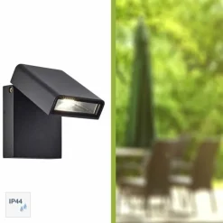 Luminaires Brilliant Applique murale Brilliant Toya LED Noir, 1 lumière