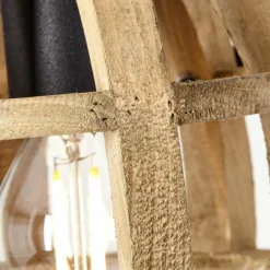 Lampes Vintages & Rétros-Luminaires Brilliant Applique murale Brilliant Matrix Wood Brun, Noir, 1 lumière