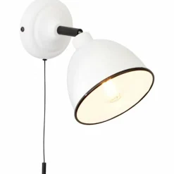 Lampes Vintages & Rétros-Luminaires Brilliant Applique murale Brilliant TELIO Blanc, 1 lumière