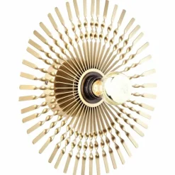 Lampes Dorées-Luminaires Brilliant Applique murale Brilliant Mendoza Or, 1 lumière