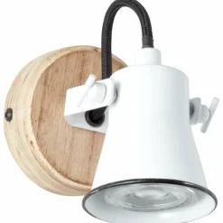Luminaires Scandinaves-Luminaires Brilliant Applique murale Brilliant Seed Bois clair, Blanc, 1 lumière