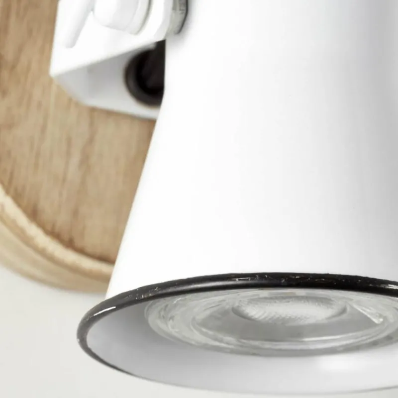 Luminaires Scandinaves-Luminaires Brilliant Applique murale Brilliant Seed Bois clair, Blanc, 1 lumière