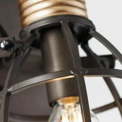 Luminaires Brilliant Applique murale Brilliant-Leuchten Reece Noir, 1 lumière* Spots Et Projecteurs