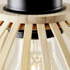 Luminaires Rustiques-Luminaires Brilliant Applique murale Brilliant Norah Noir, 1 lumière