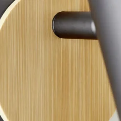 Luminaires Rustiques-Luminaires Brilliant Applique murale Brilliant Niels Brun, Noir, 1 lumière