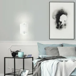 Luminaires Brilliant Applique murale Brilliant Uja Argenté, 1 lumière