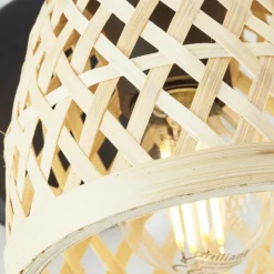 Luminaires Rustiques-Luminaires Brilliant Applique murale Brilliant Elize Noir, 1 lumière