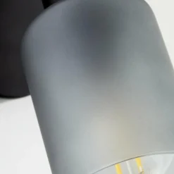 Luminaires Brilliant Applique murale Brilliant Loralie Noir, 1 lumière