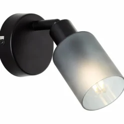 Luminaires Brilliant Applique murale Brilliant Loralie Noir, 1 lumière