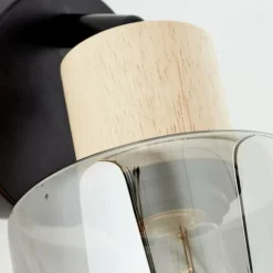 Luminaires Rustiques-Luminaires Brilliant Applique murale Brilliant Weald Noir, 1 lumière