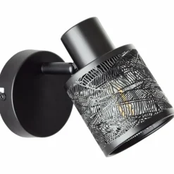 Luminaires Scandinaves-Luminaires Brilliant Applique murale Brilliant Bano Noir, 1 lumière