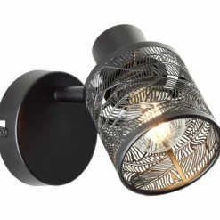 Luminaires Scandinaves-Luminaires Brilliant Applique murale Brilliant Bano Noir, 1 lumière