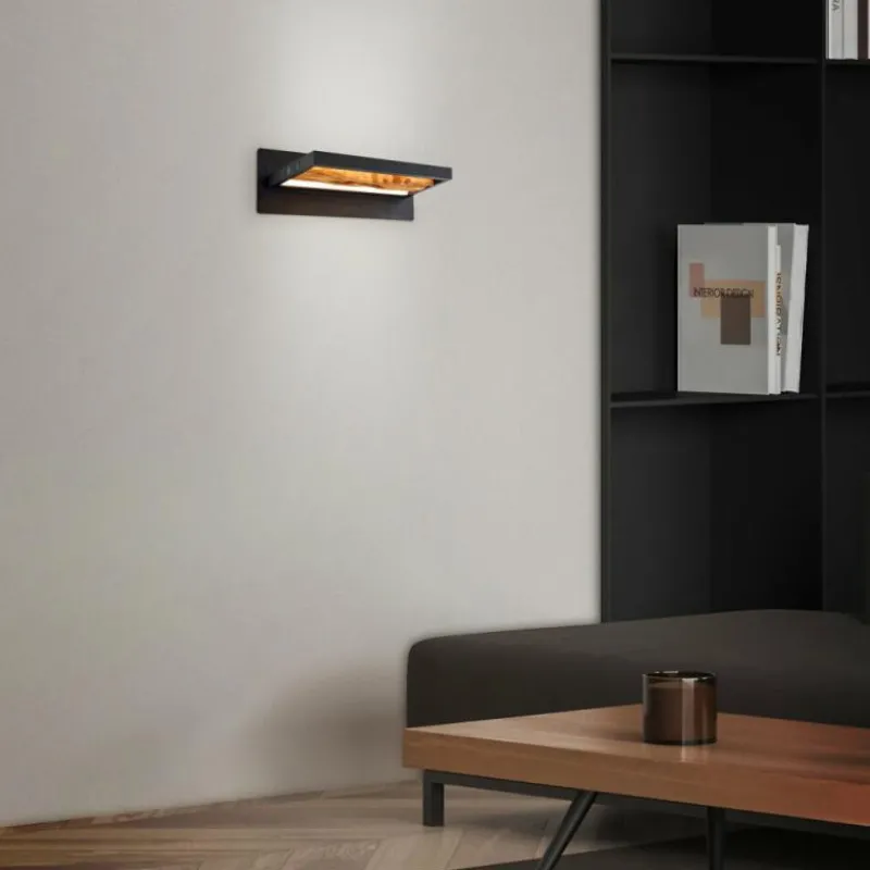 Luminaires Brilliant Applique murale Brilliant Chaumont LED Noir, 1 lumière* Éclairage Led