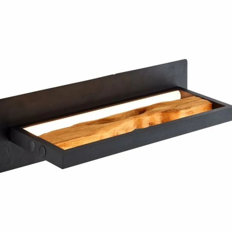 Luminaires Brilliant Applique murale Brilliant Chaumont LED Noir, 1 lumière* Éclairage Led