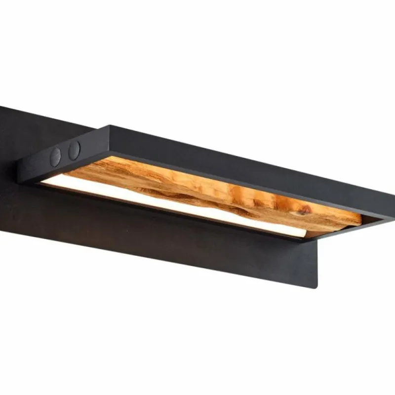 Luminaires Brilliant Applique murale Brilliant Chaumont LED Noir, 1 lumière* Éclairage Led