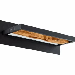 Luminaires Brilliant Applique murale Brilliant Chaumont LED Noir, 1 lumière* Éclairage Led