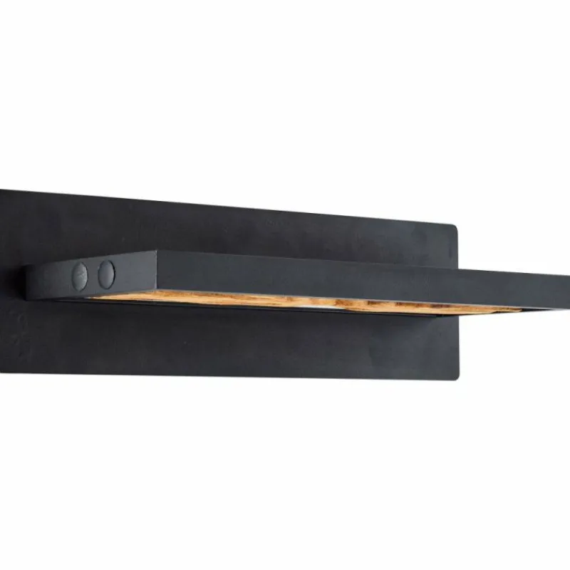 Luminaires Brilliant Applique murale Brilliant Chaumont LED Noir, 1 lumière* Éclairage Led