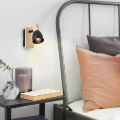 Luminaires Scandinaves-Luminaires Brilliant Applique murale Brilliant Daintree Écru, Noir, 1 lumière