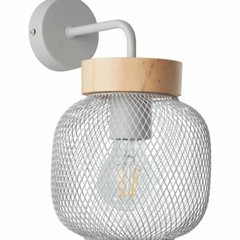 Luminaires Scandinaves-Luminaires Brilliant Applique murale Brilliant Giada Gris, 1 lumière