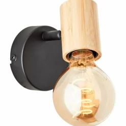 Luminaires Scandinaves-Luminaires Brilliant Applique murale Brilliant Kerry Écru, Noir, 1 lumière