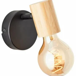 Luminaires Scandinaves-Luminaires Brilliant Applique murale Brilliant Kerry Écru, Noir, 1 lumière