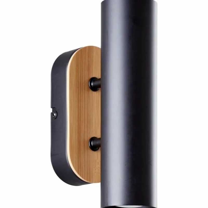 Luminaires Scandinaves-Luminaires Brilliant Applique murale Brilliant Niels Écru, Noir, 2 lumières