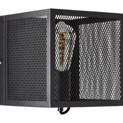 Luminaires Rustiques-Luminaires Brilliant Applique murale Brilliant Maze Noir, 1 lumière